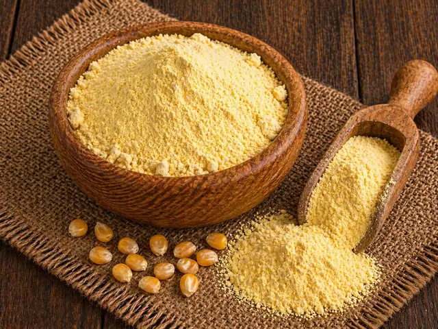 Yellow maize flour makki atta for export