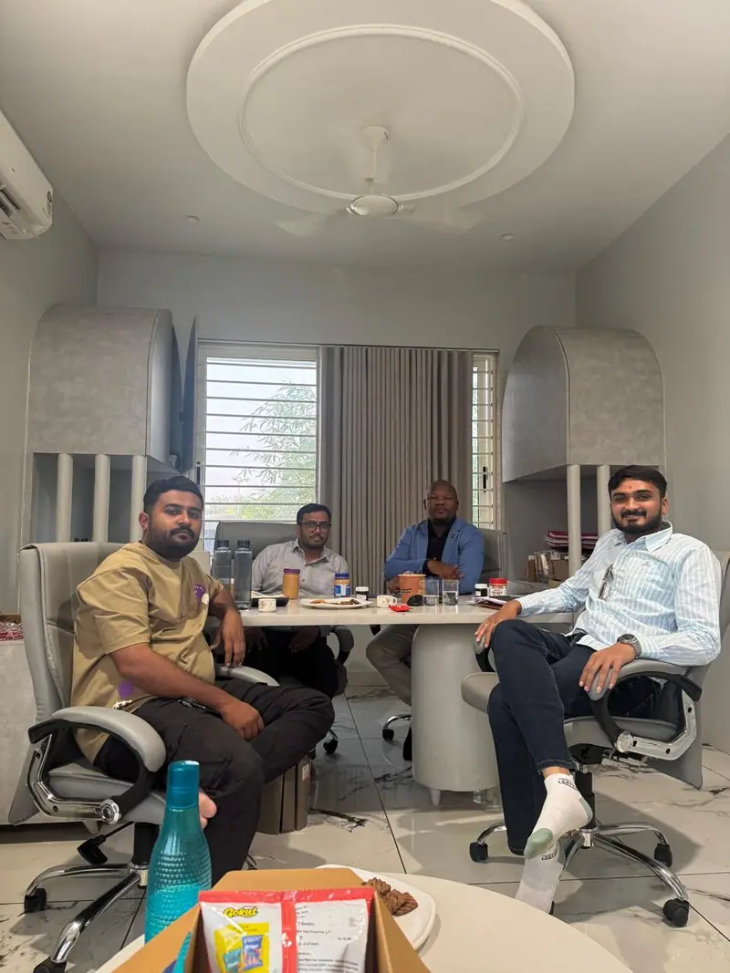 Client meeting in the Elysium Agri office