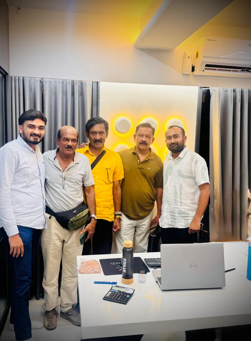 Clients visiting the Elysium Agri office in Jamnagar