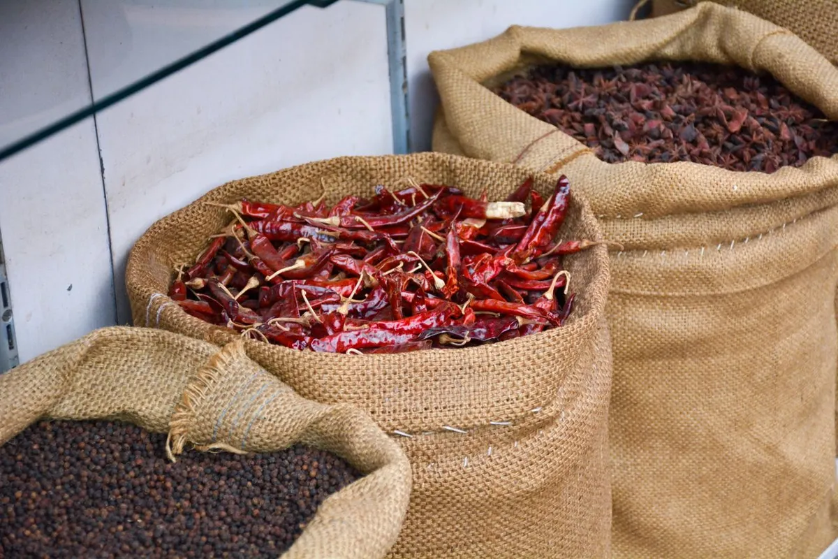 Bulk spice sacks tested for ethylene oxide in spices