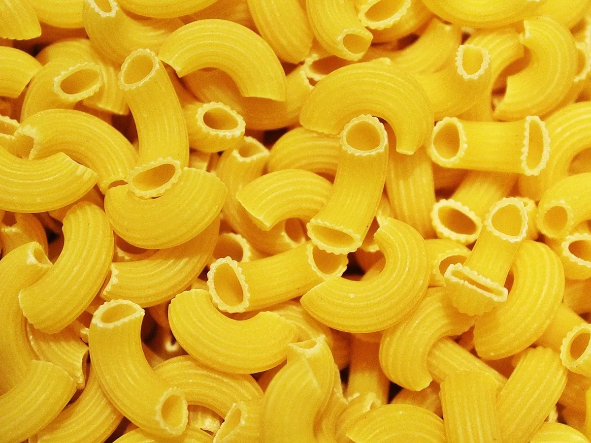 Pasta made from durum wheat semolina
